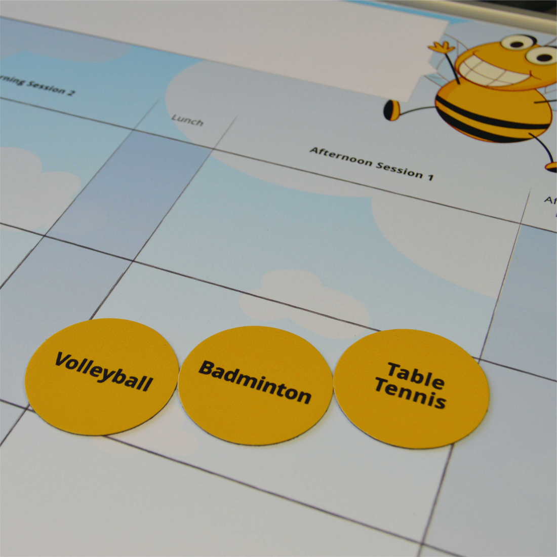 Another Bespoke Printed Whiteboard for Bee Active