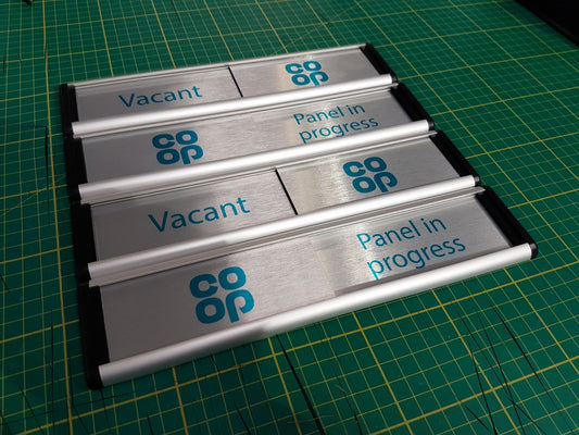 Sliding Door Signs for The Co-operative Group