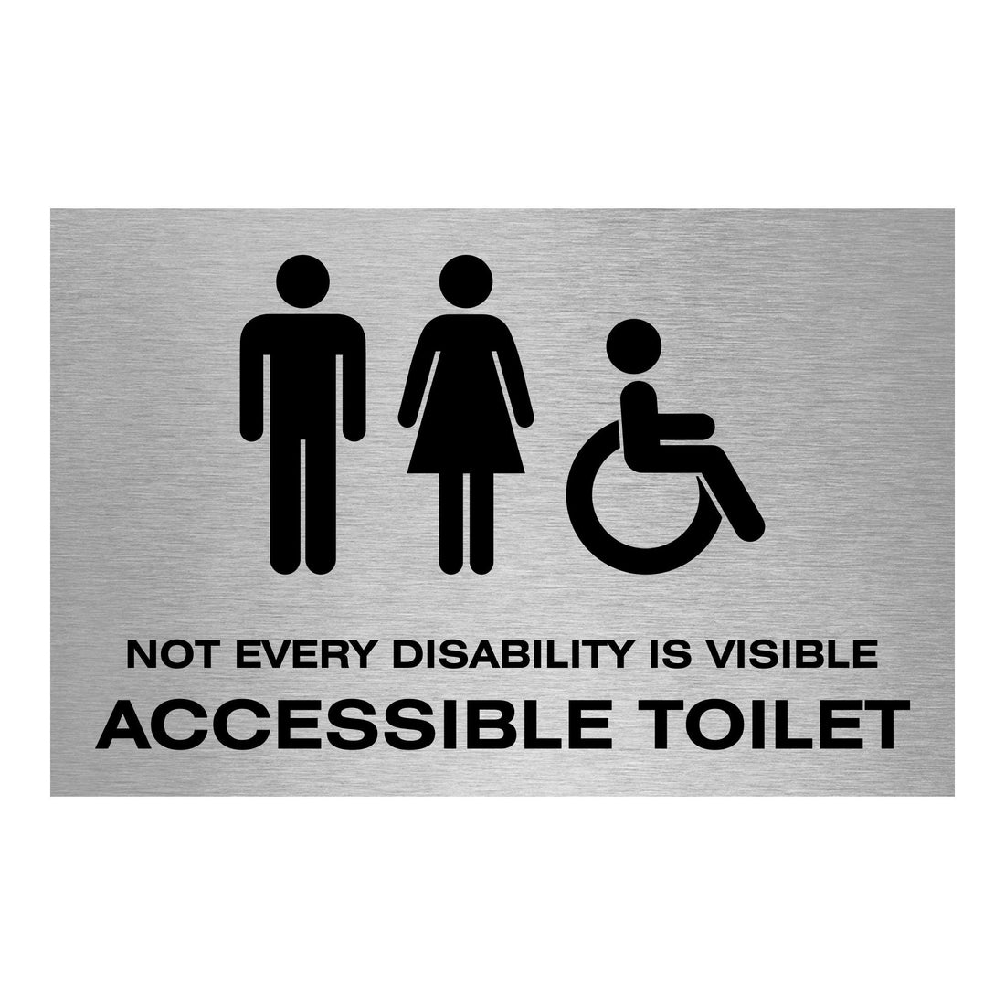 ASDA raising awareness of 'hidden disabilities' with new toilet signs