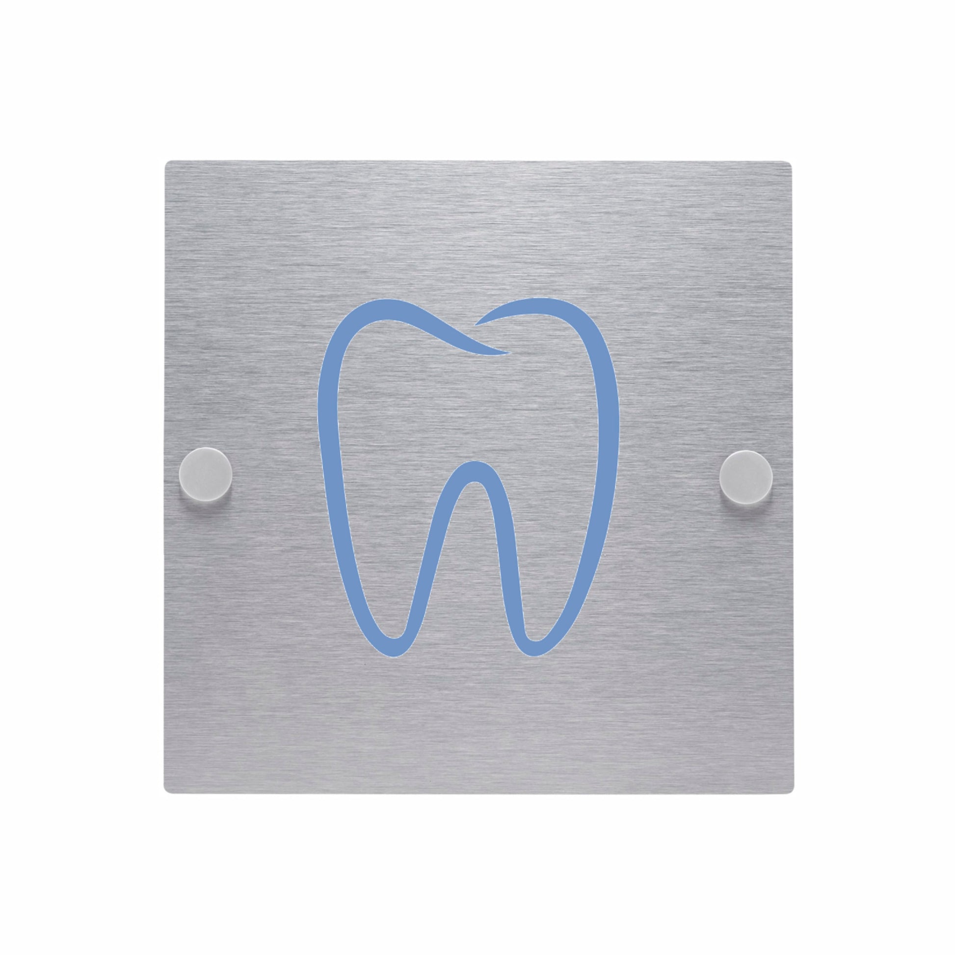 Viro Standoff Aluminium Sign - 150 x 150mm (Dental) | Viro Display