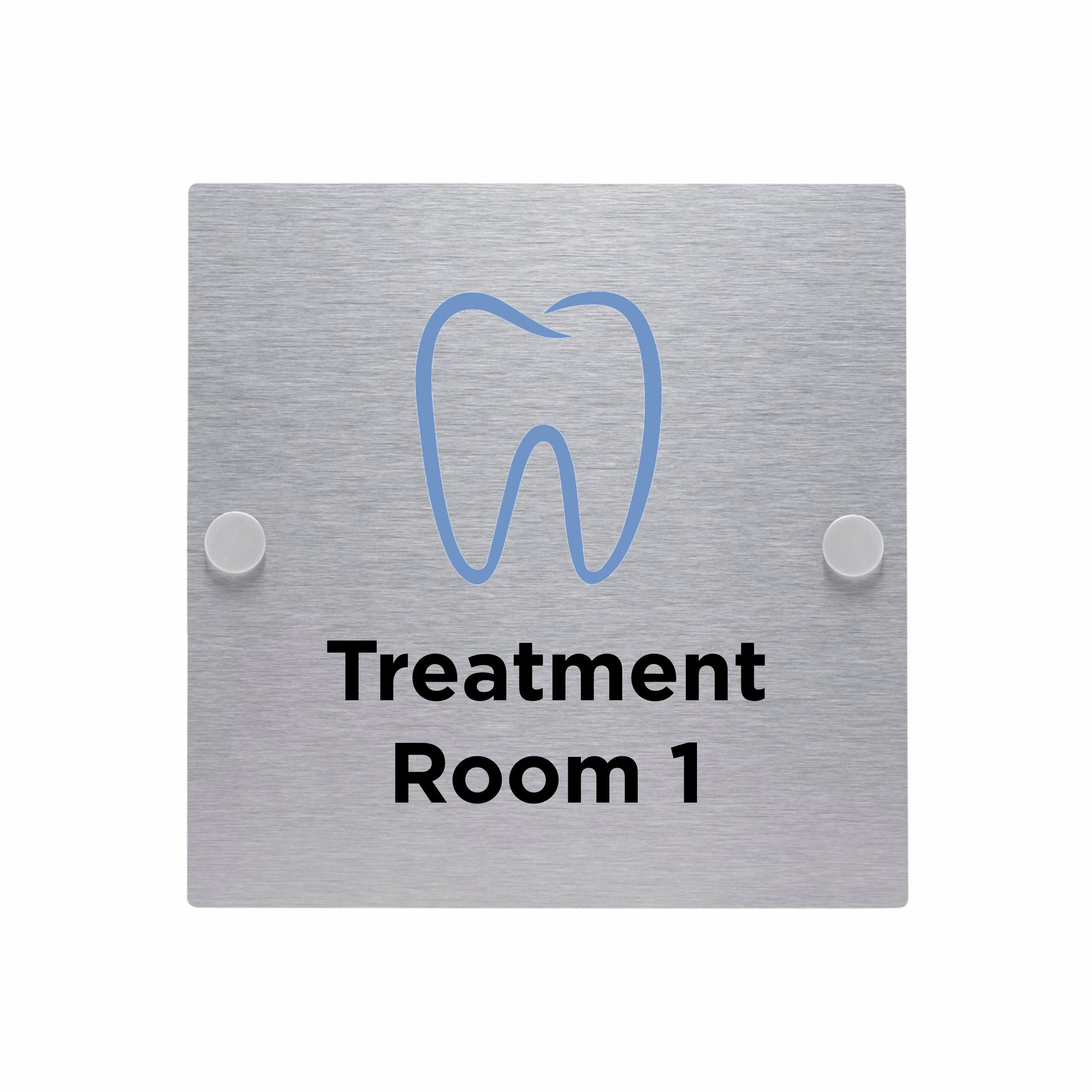 Viro Standoff Aluminium Sign - 150 x 150mm (Dental) | Viro Display