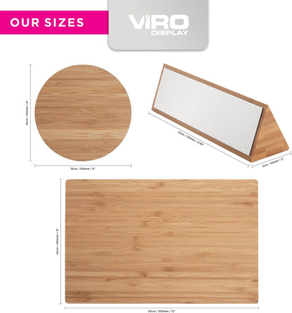 ViroEco Bamboo Sign - 100 x 100mm