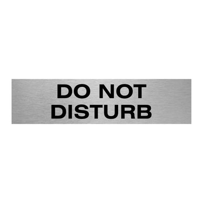 Slimline Aluminium Do Not Disturb Sign | Viro Display