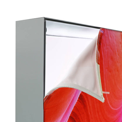 Wall Mounted SEG Fabric Lightboxes | Viro Display