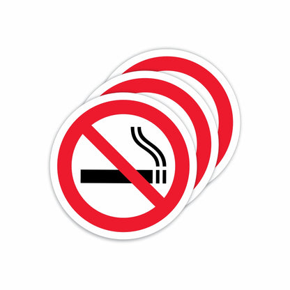 Viro Display No Smoking Self-Adhesive Vinyl Signs