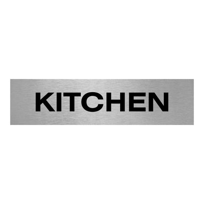 Slimline Aluminium Kitchen Sign