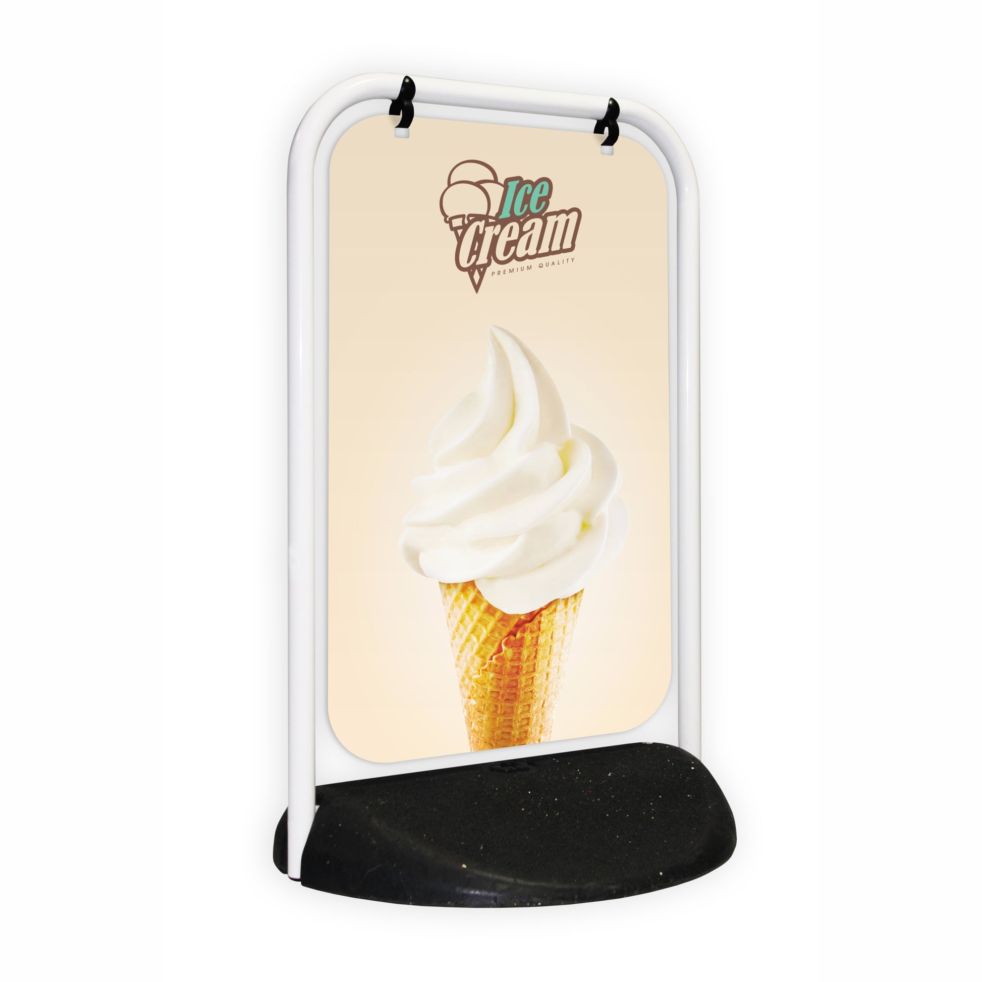 Swinger 2 Pavement Sign Panel Option | Viro Display