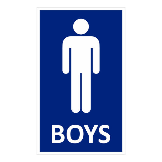 St. John Fisher BOYS / GIRLS Toilet Signs