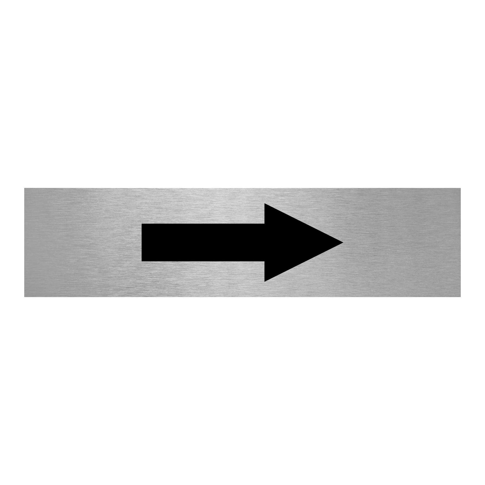 Slimline Aluminium Arrow Sign