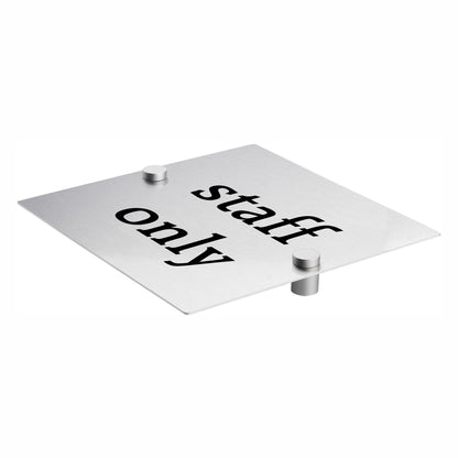 Viro Standoff Aluminium Sign