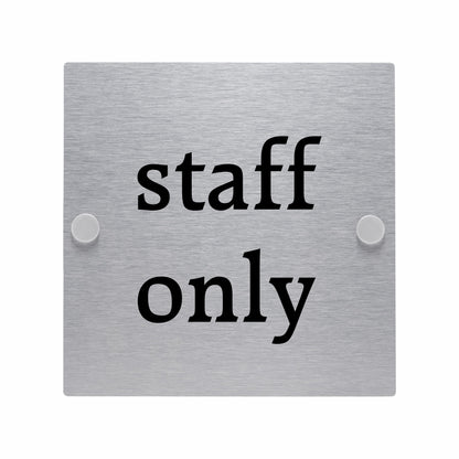 Viro Standoff Aluminium Sign | Viro Display