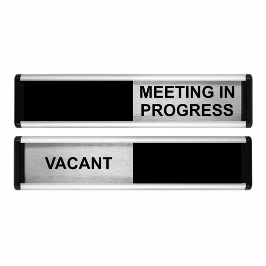 ViroSlide Vacant/Meeting In Progress Sliding Sign | Viro Display