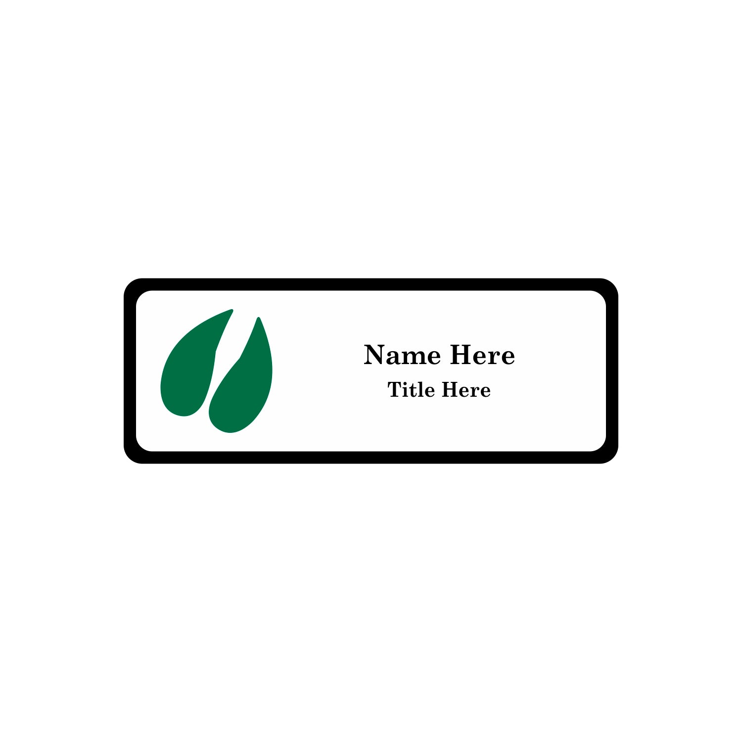 The Willows Veterinary Group Name Badges (Hoof) | Viro Display